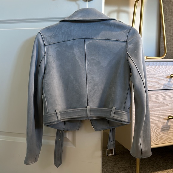 [Zara] Suede Moto Jacket - Picture 7 of 7